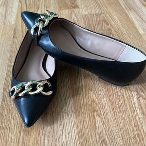 Mix no. 6 Black Chain Flats